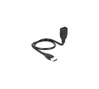 DeLock Cavo USB 2.0 83499 – A maschio a A femmina Shape 0,5 m Nero