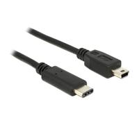 DeLOCK 83603 cavo USB 1 m USB 2.0 USB C Mini-USB B Nero (Delock - USB Type-C kabel - USB-C til) NEW