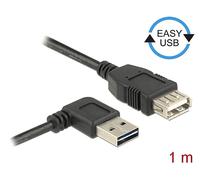 83551 Cavo USB 2.0 placcato oro 1m nero 24AWG,28AWG 480Mbps DELOCK