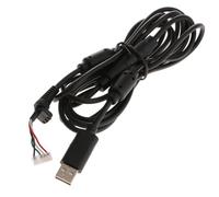 Cavo USB di ricambio per batteria per Rock Band Xbox360, colore nero, lunghezza 2,4 metri (8 piedi).
