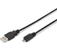 CAVO USB DIGITUS 2.0 da USB A Maschio a Micro-USB B Maschio 3 m