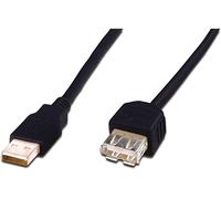 Cavo Prolunga Usb 2.0 Connettori A-A Maschio/Femmina - Mt. 180 Colore Nero