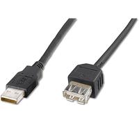 Cavo Prolunga Usb 2.0 Maschio-Femmina Mt 180 Nero Digitus