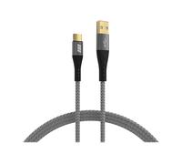 CAVO USB EFB ELEKTRONIK AC-00002 - -A to -C, di ricarica intrecciato, 1 m