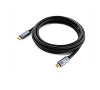 Equip 128357 Cavo USB 3.2 Gen 2 da C a C, M/M, 2,0 m, PD100W , 4K/60Hz, 10Gbps, nero (Equip 128357 USB 3.2 Gen 2 C to C Cable NEW