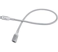Equip 128376 - Prolunga USB 3.2 Gen 2C a C, 1,0 m, M/F, 4 K/60 Hz, 10 Gbps, bianco