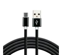 Cavo USB Everactive CBS-1CB 1m USB-A USB-C Nero Carica Rapida Alluminio