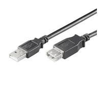 Cavo USB Ewent EC1012 1,8 m USB 2.0 Maschio/Femmina Nero