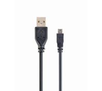 Cavo USB Gembird A Mini-USB Nero 1,8m Placcato Oro Alta Velocità