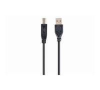 Cavo USB Gembird CC-USB2-AMBM-15 4,5 m USB 2.0 A/B Contatti Oro Nero