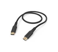 Cavo USB - Hama - 00201576 - 1,5 m - USB 2.0 - Nero - Silicone