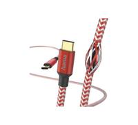 Cavo USB - Hama - 1,5 m - USB 2.0 - USB-C - Rosso - Ricarica rapida