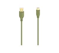 Cavo USB Hama Flexi-Slim 075 m USB 2.0 USB C USB A verde (00200637) NEW