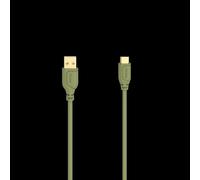 Cavo USB Hama Flexi-Slim 075 m USB 2.0 USB C USB A verde (00200637) NEW