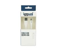 CAVO USB IGGUAL 2.0 da USB A Maschio a Micro-USB A Maschio 1 m