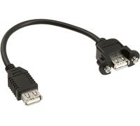 CAVO USB INLINE 2.0 da USB A Femmina a USB A Femmina 0,2 m