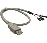 CAVO USB INLINE 2.0 da USB A Maschio a Maschio 0,4 m
