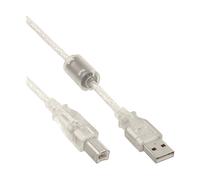 CAVO USB INLINE 2.0 da USB A Maschio a USB B Maschio 0,5 m