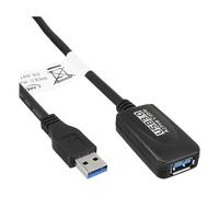 InLine Cavo USB 3.0 Attivo, Type-A maschio/ Type-A femmina, amplificatore segnal