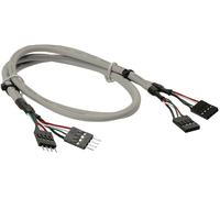 InLine 33440C cavo USB USB A Grigio