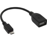 CAVO USB INLINE -C da USB A Maschio a Micro-USB B Femmina 0,15 m