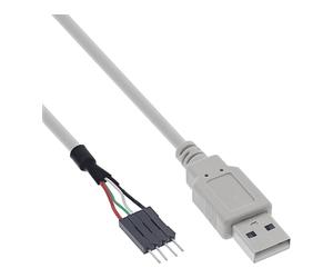 CAVO USB INLINE InLine Cavo USB 2.0 interno 4x 1pin femmina / A maschio, adattatore, 0,40m