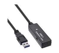 CAVO USB INLINE InLine Estensione attiva USB 3.2 Gen.1, da spina USB-A a presa USB-C, 5m