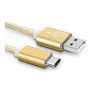 Cavo USB intrecciato di tipo C per Oppo Reno 3 4 5 6 7 8 Z 10x Zoom Find X X2 X3 X5 Lite Neo Pro N2 Flip A5 A9 A52 A72 A91 A53s A74 A94 5G A16s A54s A76 A96 A77. A57s Pad Air (20 cm)