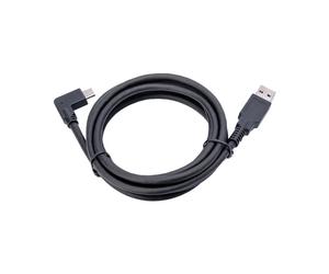 Cavo USB Jabra 14202-09 1,8m USB A Maschio Angolato Nero