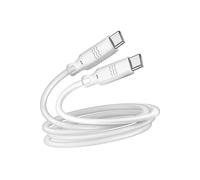 JUST GREEN JGCBLCC2MW - USB C/C Cavo Ecologica 3A 2M Bianco