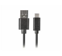 CAVO USB LANBERG 2.0 da USB A Maschio a USB C Maschio 1 m