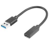 LANBERG Adattatore USB 3.1 Type-C/USB Tipo-a 15 cm