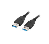 Cavo USB Lanberg CA-USBA-30CU-0005-BK 0,5 m USB 3.2 Gen 1 Nero