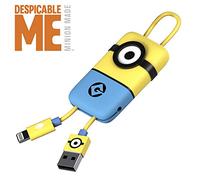 Cavo USB Lightning Minion (22 cm) - Trasmissione Dati e Ricarica per Apple - Originale Minions, Tribe CLR32100