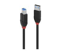 Lindy Cavo USB 3.0 Attivo Slim 43227 - 10 m - USB A a USB B - 5 Gbit/s - Nero