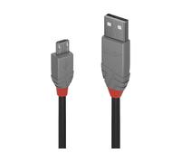 Cavo USB LINDY 2.0 da USB A Maschio a Micro-USB B Maschio 3 m
