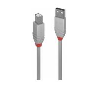 Cavo USB 2.0 Tipo A a B Anthra Line, 0.5m