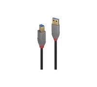 Cavo USB LINDY Anthra Line 3 M - 640 MB/s Contatto Placcato Oro - Nero