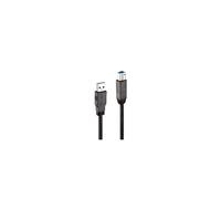 Cavo USB - Lindy - USB 3.0 - 10 m - Attivo - USB Tipo A (M) verso USB Tipo B (M)