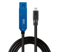 Cavo USB LINDY USB 3.2 Gen1 USB-A femmina, USB-C maschio 5.00 m nero/blue 43380