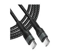 Cavo da USB-C a USB-C Power Delivery 60W carica rapida 3 metri LinQ nero