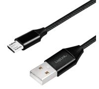 Cavo USB Micro-B Maschio/USB-A Maschio 0,3 m Nero