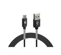 Lampa Cavo USB Micro USB 100 cm Ricarica e dati compatibile con ricarica veloce Nero