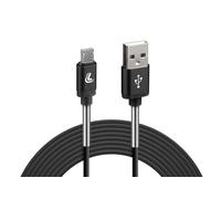 Cavo Usb > Micro Usb 200 cm Nero Ricarica e dati. Compatibile con veloce. Collo