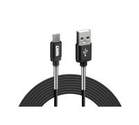 Cavo Usb > Micro Usb 200 cm Nero Ricarica e dati. Compatibile con veloce. Collo