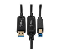 Microconnect MC-USB3.0AB10OP Cavo USB 10 m USB 3.2 Gen 2 (3.1 Gen 2) USB A USB B Nero - Nouvo