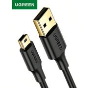 Cavo USB mini UGREEN USB 2.0 tipo A a mini B, cavo dati e ricarica compatibile con GoPro Hero 3+, Hero HD, controller PS3, telefono, lettore MP3, dashcam, fotocamera digitale, navigatore satellitare, 