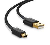 Cavo USB - mini USB 480 Mbps 3 m nero