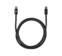 Cavo USB-C Mobilis 001388 2m Trasferimento Dati 100W Nero