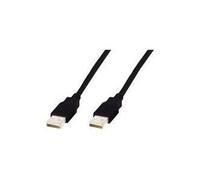 CAVO USB MT. 1,80 CONNETTORI USB TIPO A MASCHIO /MASCHIO USB 2.0 COLORE NERO DIGITUS